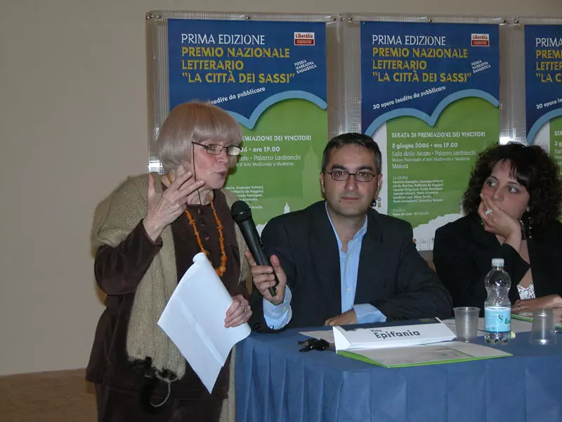 Premio letterario La città dei Sassi - 2006